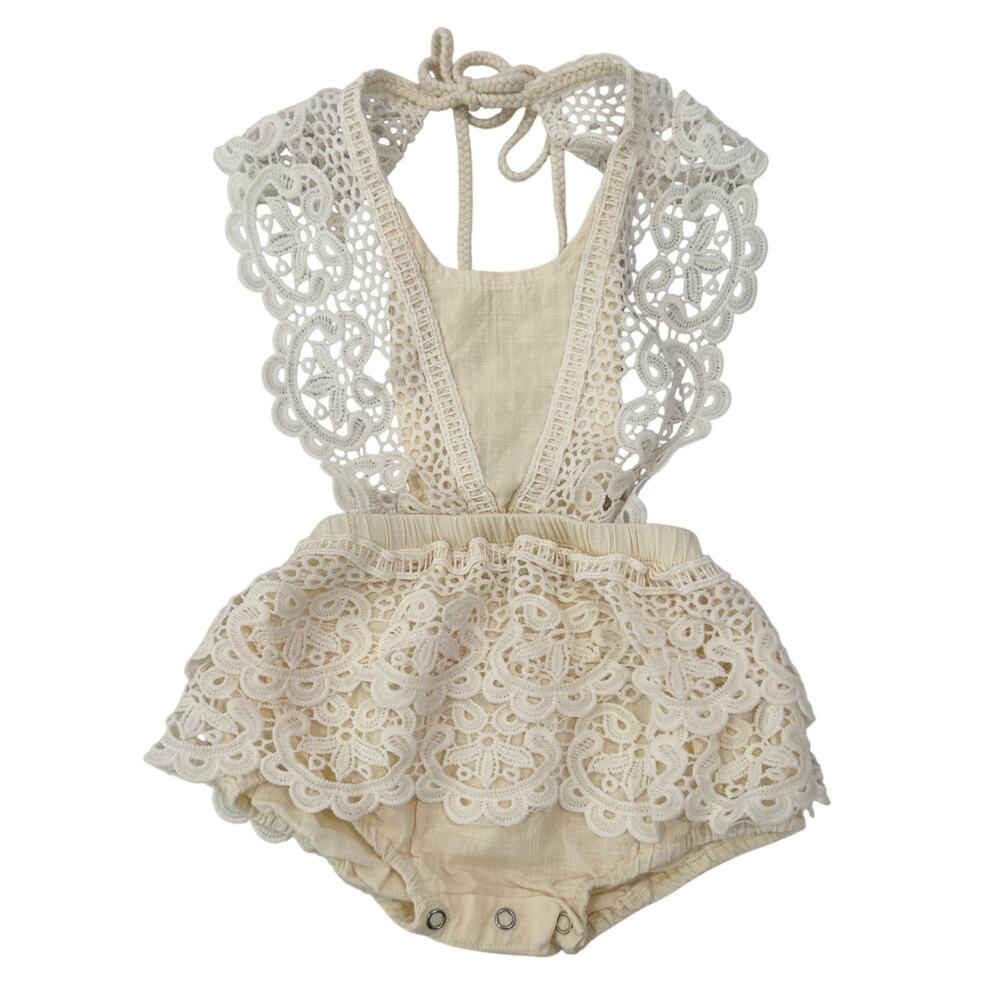 Baby Girls Crochet One-Piece 90cm (1457)